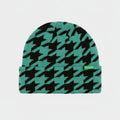 Houndstooth Beanie