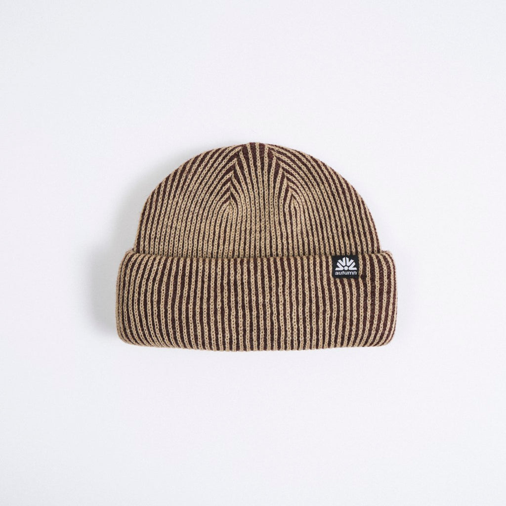 Cord Double Roll Beanie