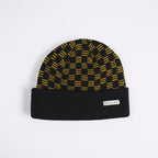Squared Fleece Lined Beanie