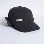 Washed Canvas Flap Cap