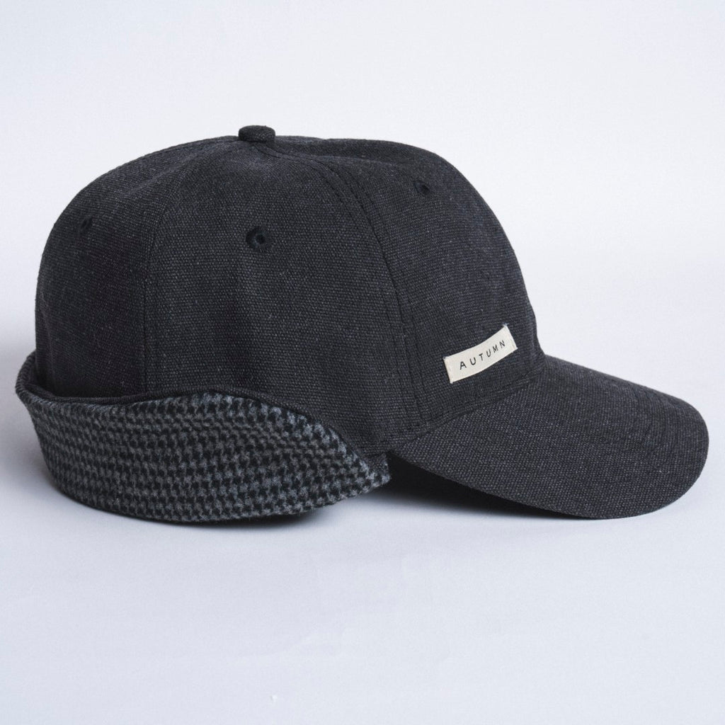 Washed Canvas Flap Cap