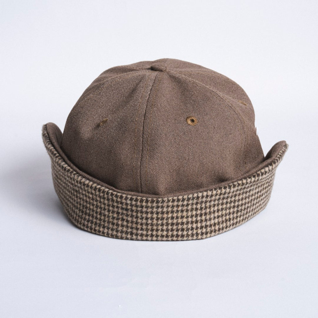 Washed Canvas Flap Cap