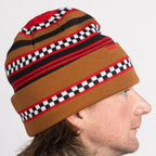 Checkstripe Beanie