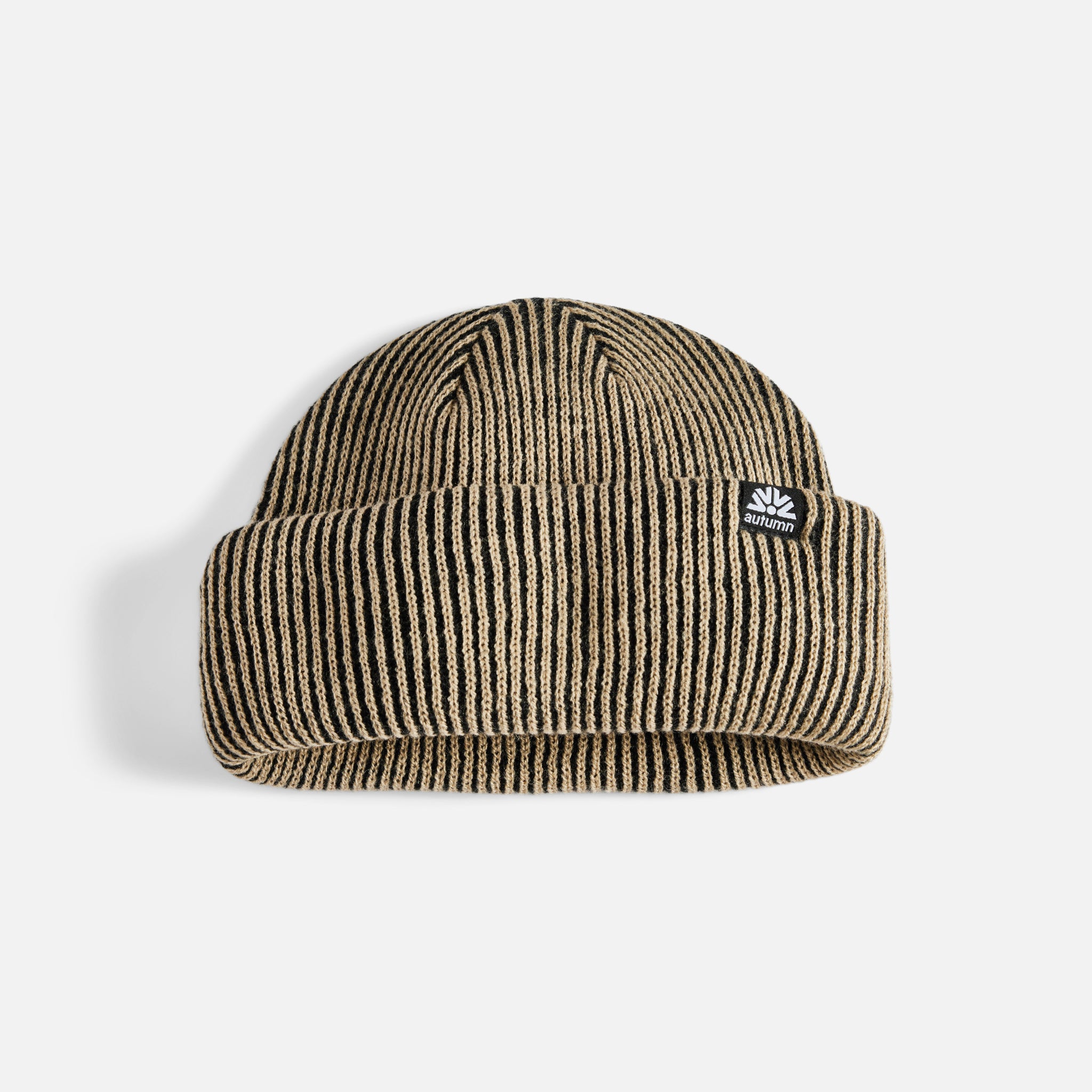 Cord Double Roll Beanie