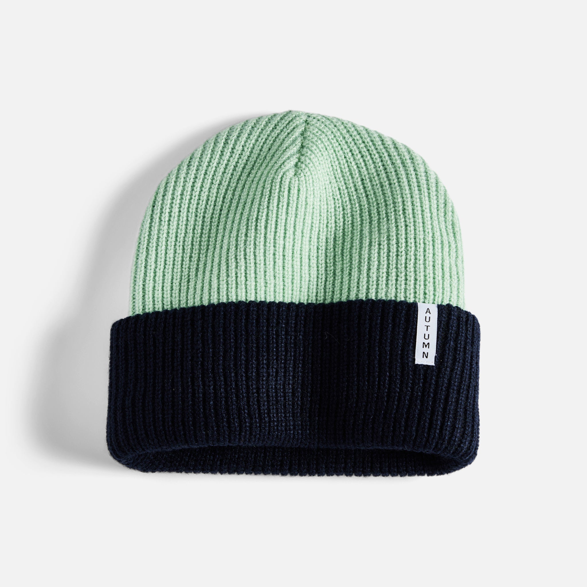 Blocked Y Beanie